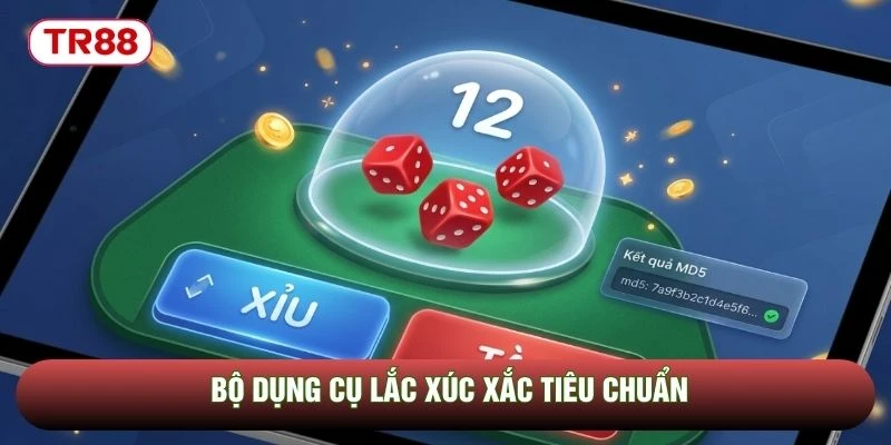 Bộ dụng cụ lắc xúc xắc tiêu chuẩn Bộ dụng cụ lắc xúc xắc tiêu chuẩn