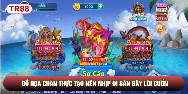 Đồ họa chân thực tạo nên nhịp đi săn đầy lôi cuốn Đồ họa chân thực tạo nên nhịp đi săn đầy lôi cuốn