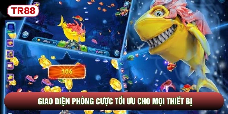 Giao diện phòng cược tối ưu cho mọi thiết bị Giao diện phòng cược tối ưu cho mọi thiết bị