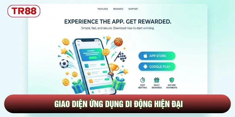 Giao diện ứng dụng di động hiện đại Giao diện ứng dụng di động hiện đại