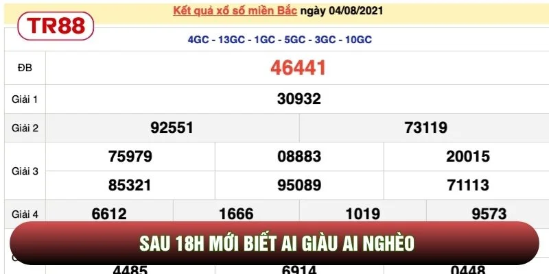 Sau 18h mới biết ai giàu ai nghèo Sau 18h mới biết ai giàu ai nghèo